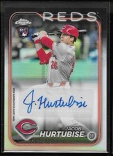 2024 Topps Chrome Update Jacob Hurtubise #AC-JHU Refractor Auto /499