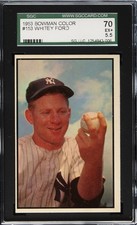 1953 Bowman Baseball Cards - Color and Black & White Series 25