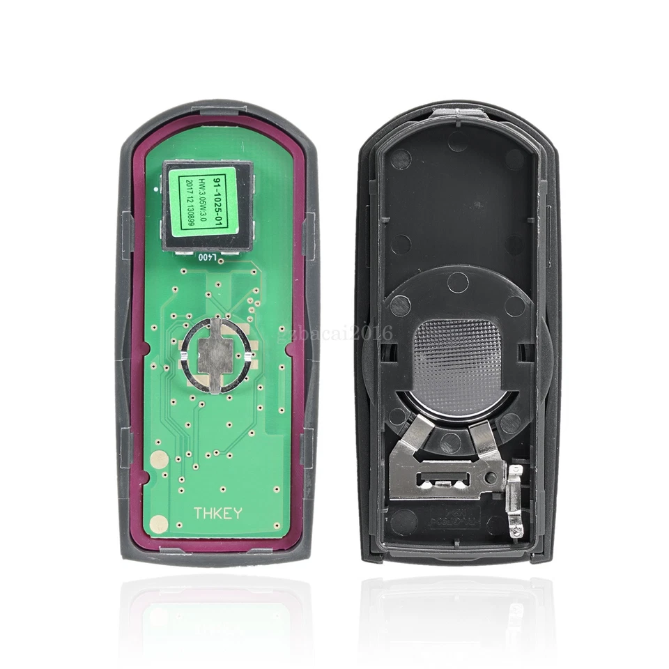Para Mazda CX-3 / CX-5 / 5 Control Remoto Inteligente Llavero 3 Botones WAZSKE13D01 Foto 3 de 4