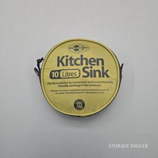 Sea To Summit Kitchen Sink 10L Folding Collapsible For Outdoor, Cooking, Camping