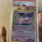 Pokemon 2007 D &P Mew Secret Wonders Holo Rare Card #15/132 PSA 4 VG-EX
