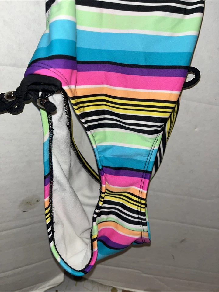 Hobie SEXY One Piece Swimsuit Tie Sides Backless Cut Out Womens Size Medium - Image 3 of 4