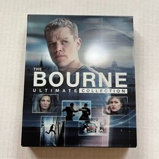 The Bourne Ultimate Collection 5-Movies Blu-ray Matt Damon, Used Pre-owned