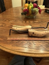 2 - Cobbler Wooden Shoe Stretcher - Used To Widen Shoes