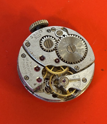 Vintage PREMIER 29892 502 Watch Movement 17 JEWELS  Working  (K18)