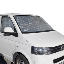 BRUNNER Set Cli-Mats NT Thermomatte Fahrerhaus Sonnenschutz Bus VW T4 1990-2003