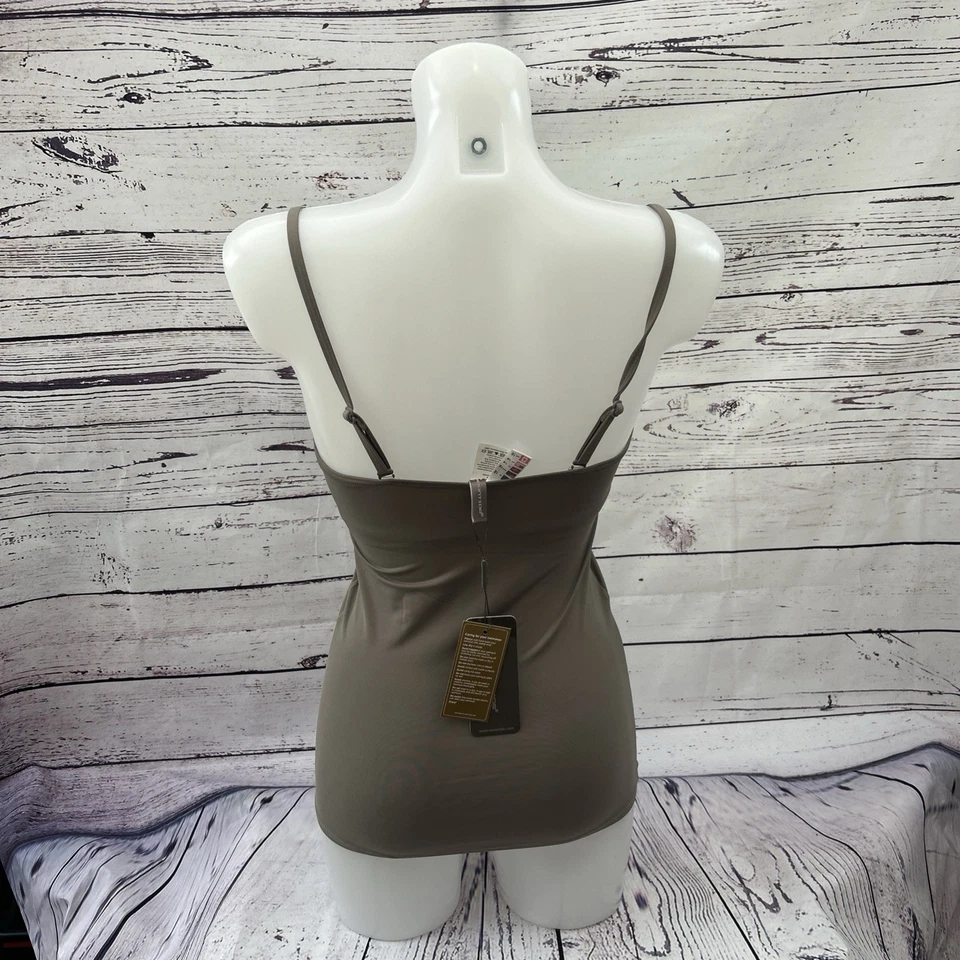 Tankini Moontide Moldeado Bandeau Volantes Nuevo con Etiquetas Moca Marrón Talla 12 Traje de Baño Bikini Foto 4 de 4