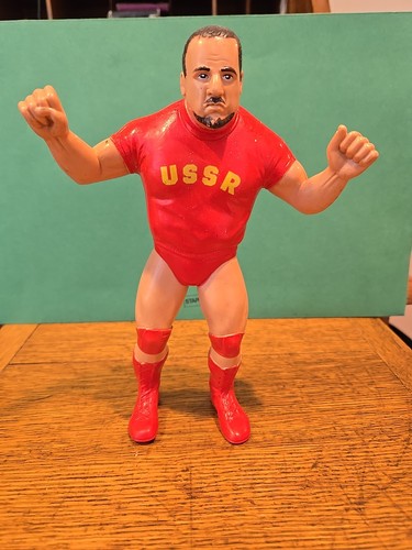 1984 Vintage WWF LJN Titans Sports Wrestling Super...