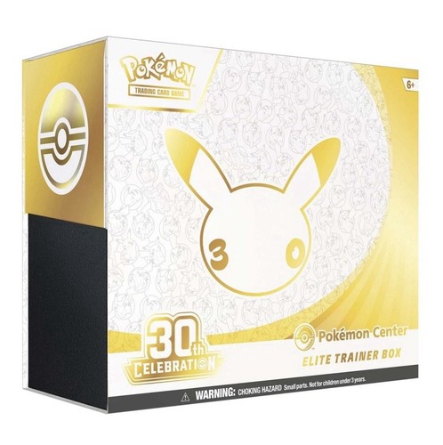 Pokemon Center 30th Anniversary Etb Elite Trainer Box New Sealed 
