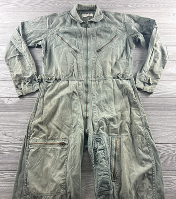1960s VINTAGE VIETNAM USAF COVERALL FLYING MEN'S VERY LIGHT K-2B