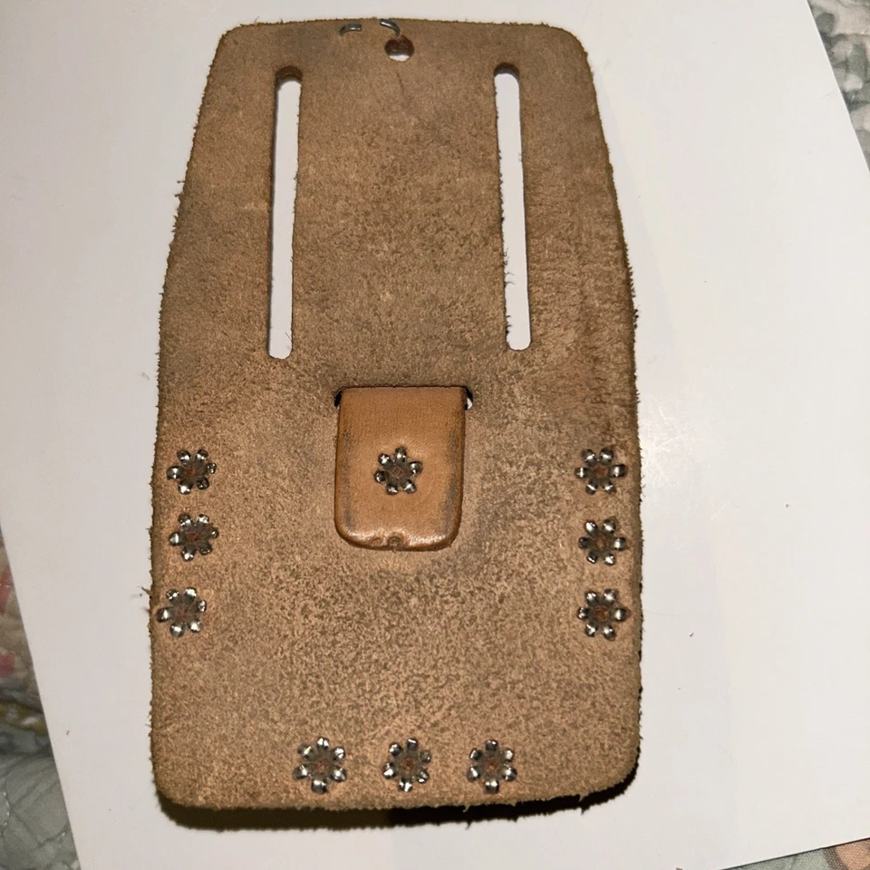 Klein Vintage Leather Tool Belt Pouch 5139 Made USA - Image 3 of 3