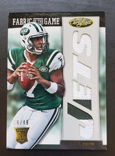 2013 Certified Geno Smith Fabric of the Game RC 2 CLR Prime Patch 16/49 #10 Jets