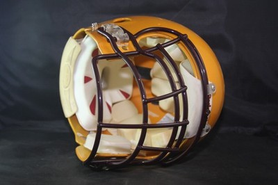 2013 Riddell Revolution IQ ADULT Sunflower Gold Game Football