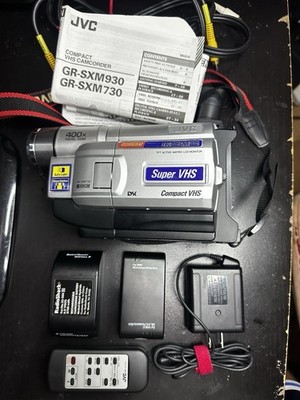 JVC VHS ジーコ GR-SXM38U Optical 25x with Camcorder VHS Zoom Digital 1000x その他