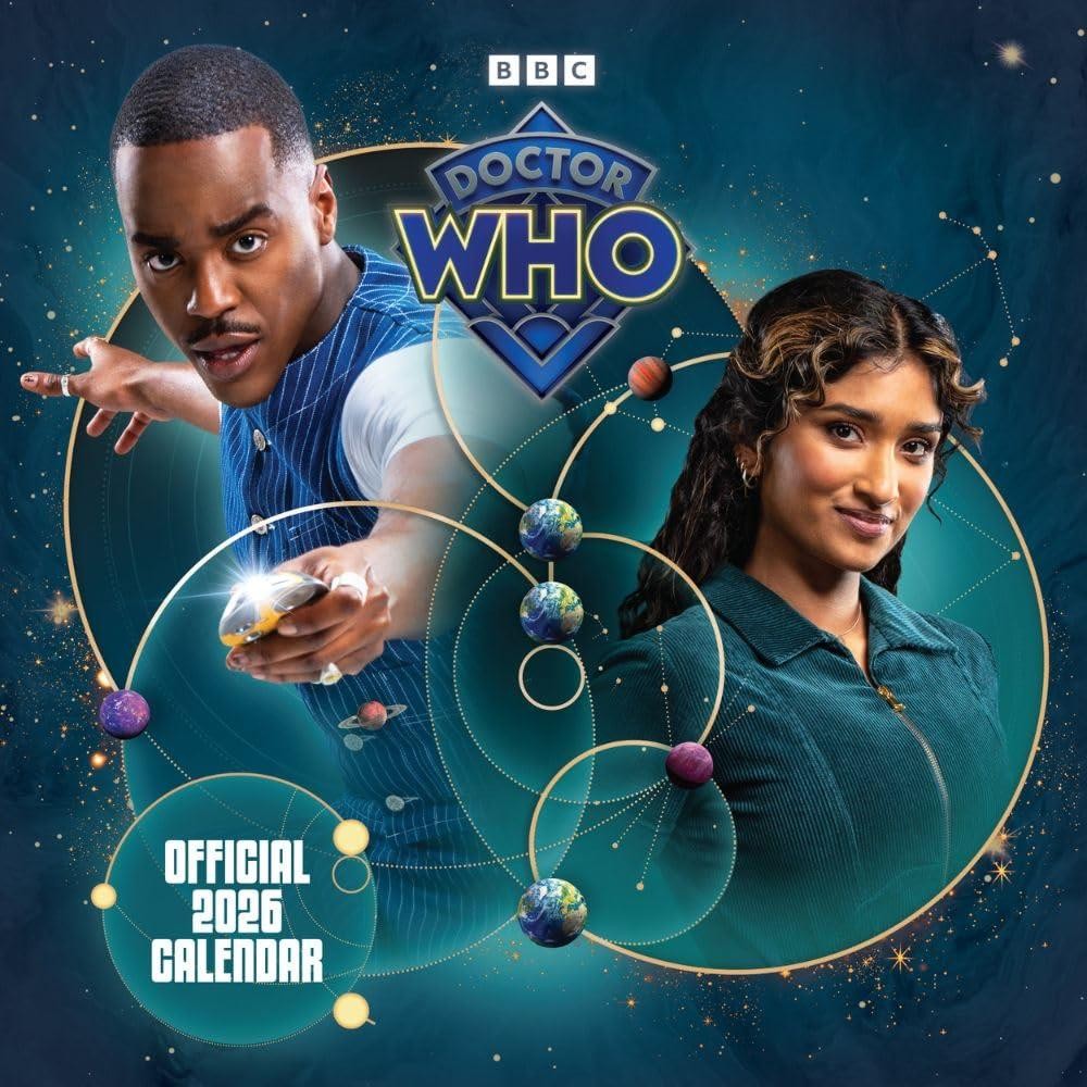 Doctor Who The 15th Doctor 2026 Square Wall Calendar Official