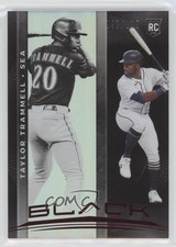 2021 Panini Chronicles Black Red 140/199 Taylor Trammell #13 8k4
