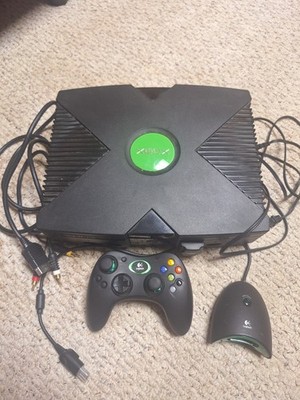 Original Xbox Console w/Wireless Controller TESTED