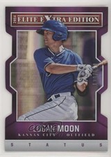 2014 Panini Elite Extra Edition Status Purple Die-Cut 124/150 Logan Moon #11 0b3