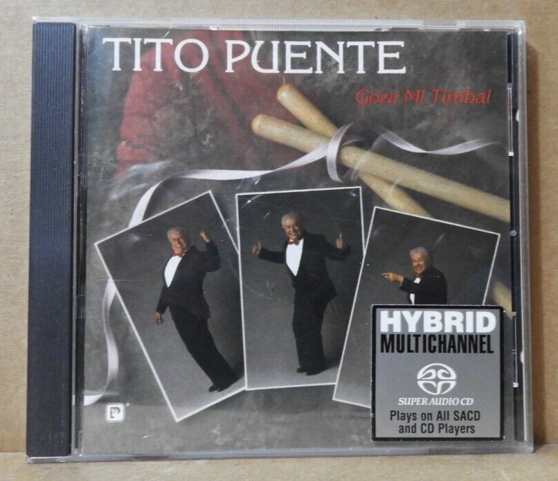 TITO PUENTE "Goza Mi Timbal" 2003 (CONCORD) DSD/SUPER AUDIO CD EX/EX!
