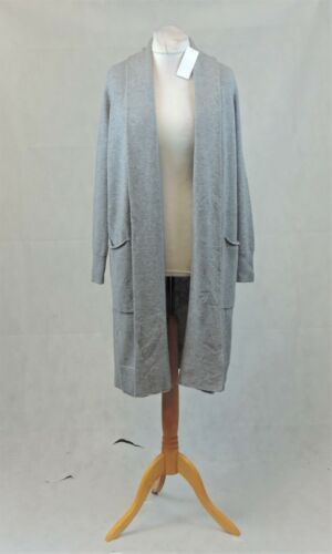 The White Company Shawl Collar Pocket Cardigan 100% Merino Wool 10UK CR111 CC 12 - Picture 1 of 9