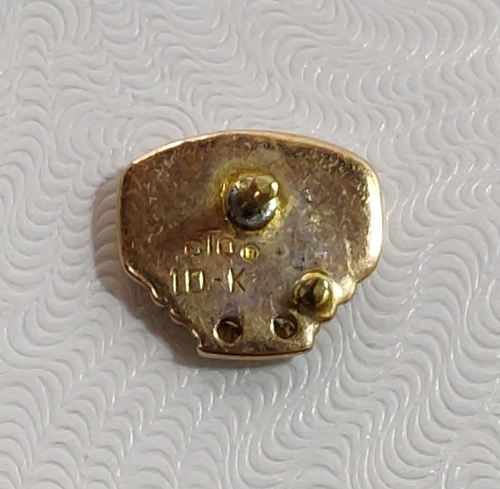 Vintage SOHIO 10K 2 Diamond Service Award Pin Standard Oil of Ohio Gas Petroleum - Picture 9 of 21