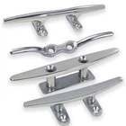 Cleat boat cleat slip cleat round flat mooring cleat stainless steel