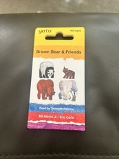 NEW Yoto Audio Player Card Brown Bear  Friends By Bill Martin Jr/Eric Carle