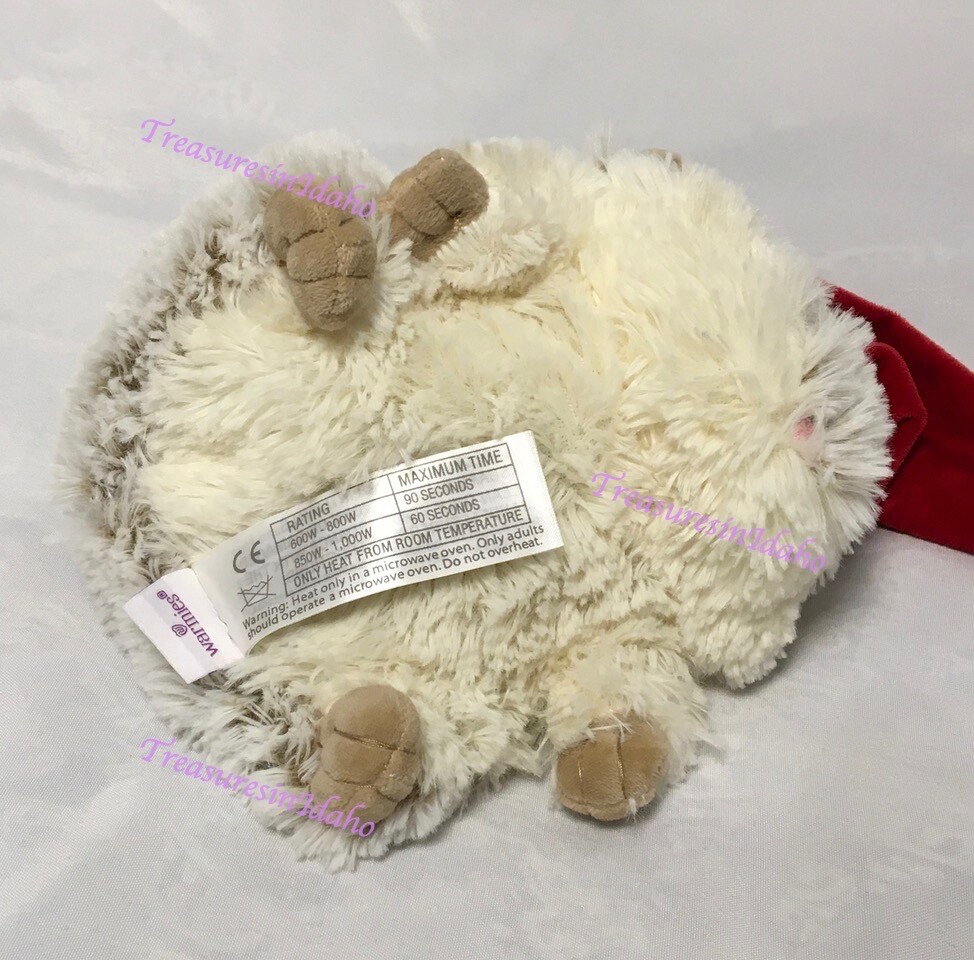 Warmies Plush Fluffy Christmas Hamster Heating Stuffed Animal eBay