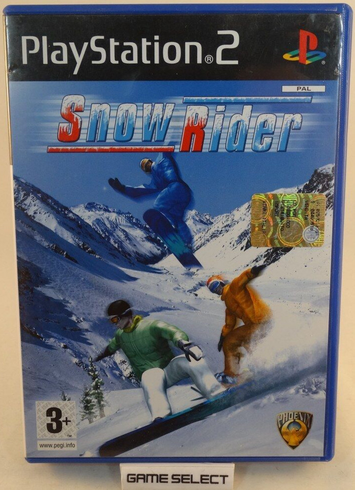 Snow Rider sony ps2 playstation 2 pal Eu Eur - - Original Complet