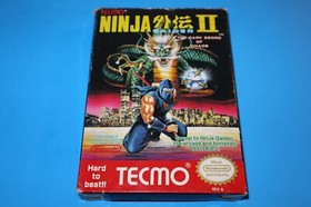 NINJA GAIDEN II: THE DARK SWORD OF CHAOS FOR NINTENDO NES COMPLETE & TESTED! NG2