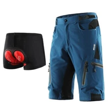 Men's Cycling Shorts Mountain Bike Bicycle Mtb Shorts Gel Pad Shorts Underwear