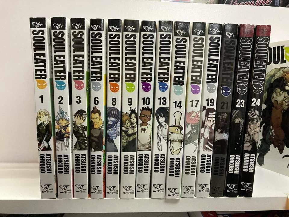 Soul Eater Vol. 1,2,3,4,5,6,8,9,10,13,14,16,17,19,21,23,24 Soul Eater Vol. 1,2,3,4,5,6,8,9,10,13,14,16,17,19,21,23,24