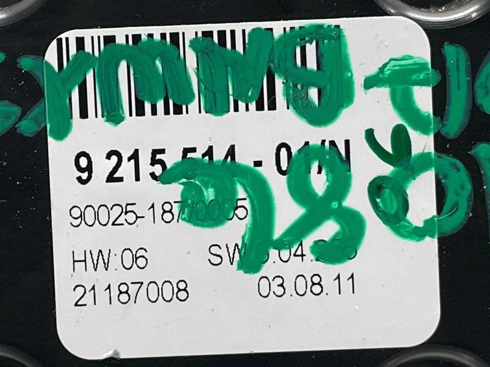 2012 宝马 X5 原始设备制造商后加热器交流气候温度控制 9215514 07-13 — 第 2/4 张图片