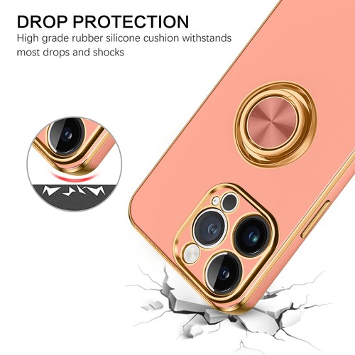 For iPhone 15 14 13 12 11 Pro Max Shockproof Kickstand Ring Rugged Case Cover - Picture 192 of 199