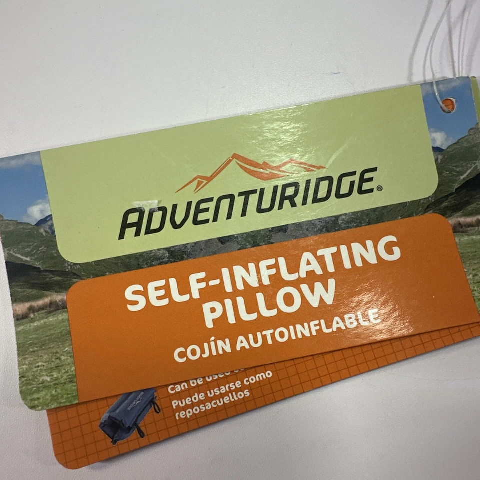 Adventuridge Selbstaufblasendes Kissen für Camping✨Leicht✨Schnurbeutel - Bild 2 von 3