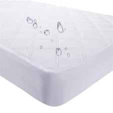 Waterproof Crib Mattress Protector, Quilted Fitted Crib Mattress Pad, Ultra S...
