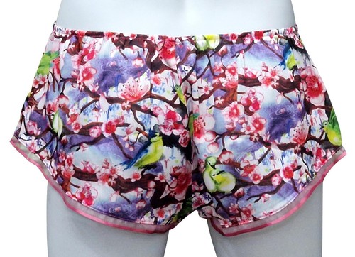 SCRUMPIES OF MAYFAIR 2 x Ladies Fuji French Knickers Floral Multicolour No Box - Picture 6 of 6
