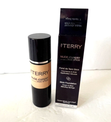by terry nude expert duo stick foundation 7. vanilla beige 0.3oz Boxed
