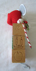 Wooden Alphabet Block Mouse JOY Christmas Ornament 5-1/2" tall Hanging Decor — photo 5