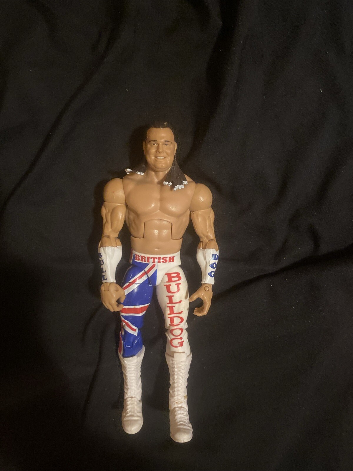WWE Elite Mattel Series 39 British Bulldog Loose  Figure