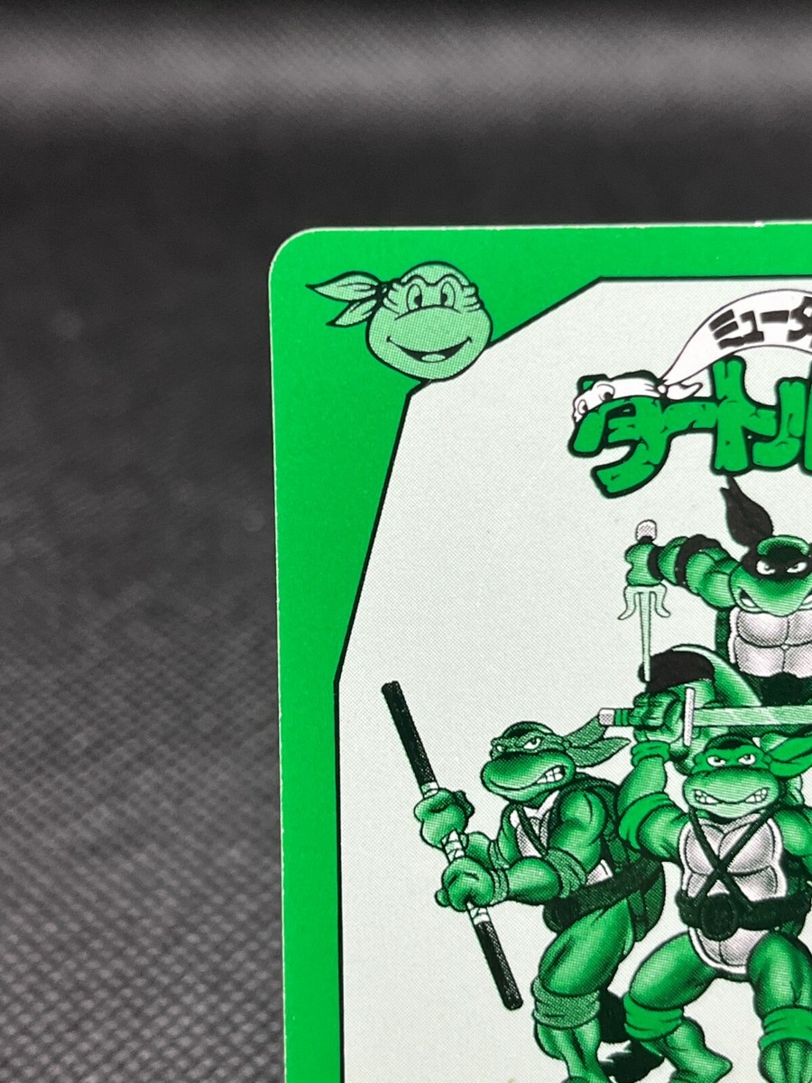 No.22 MUTANT TURTLES Takara Vintage Rare 1994 Japan CCG Authentic