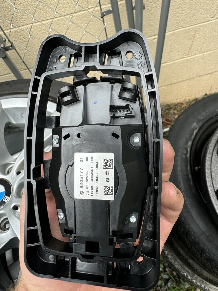 BMW Serie 5 M5 2008 2009 2010 OEM navegación medios iDrive interruptor de perilla de control Foto 2 de 2