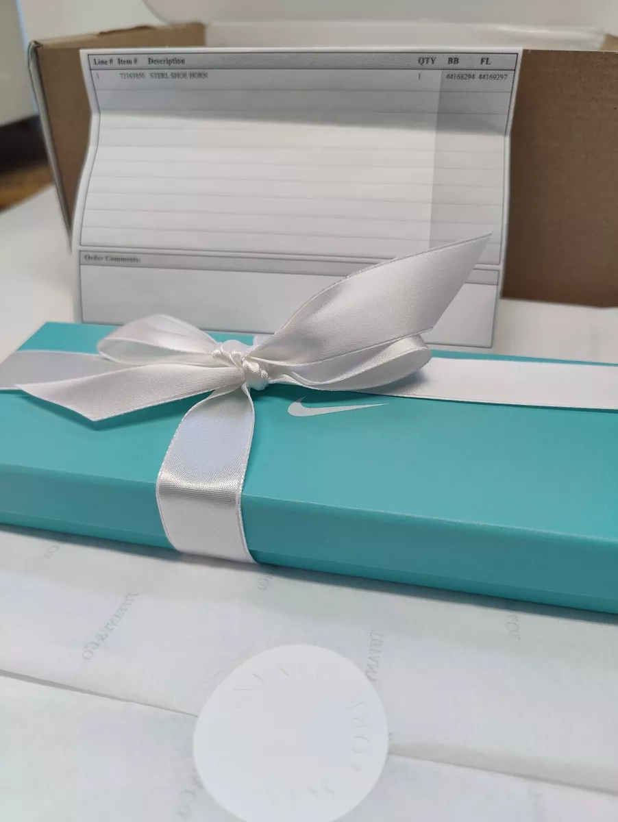 New Nike Tiffany Air Force Sterling Silver Shoe Horn 2023 AF1 925