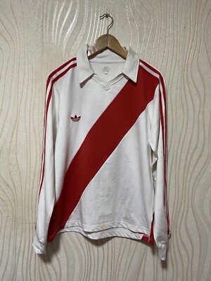ウェア Peru adidas Originals Retro Shirt #10 1978 Peru adidas Originals Reissue Home L/S Shirt #10