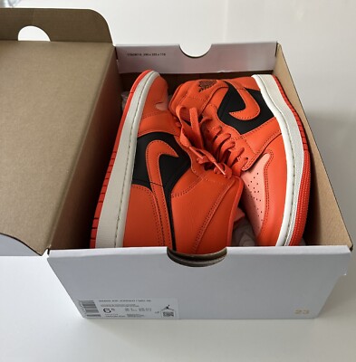 Nike Air Jordan 1 Mid SE Rush Orange Crimson Bliss DM3381-600