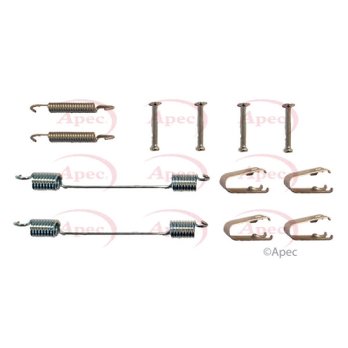 Apec Brake Fitting Kit Premium Aftermarket Rear 5028906047429 