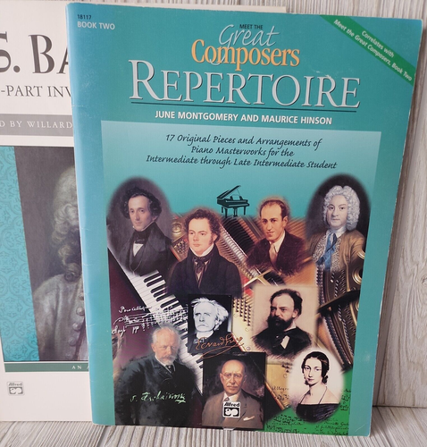 Repertorio de grandes compositores - 17 piezas originales para piano - libro 2 - 1998 - Imagen 2 de 9