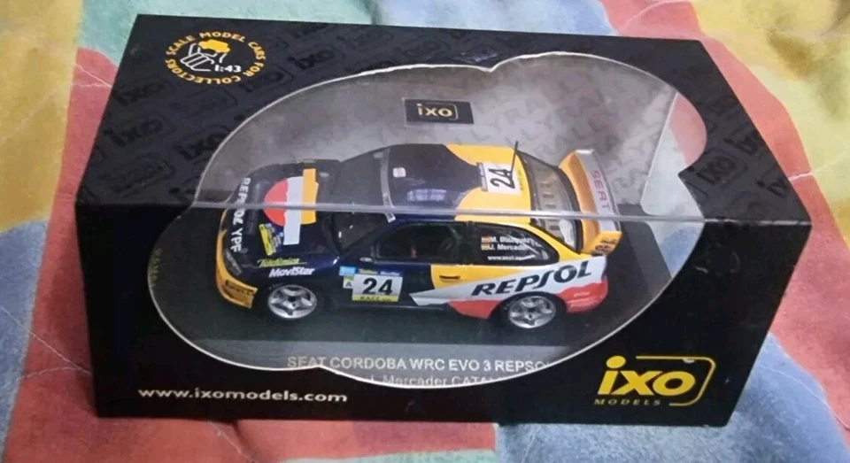 IXO Modelos SEAT Córdoba WRC EVO3 Repsol M. Blazquez/J.Mercader Catalunya 2001 Foto 3 de 4