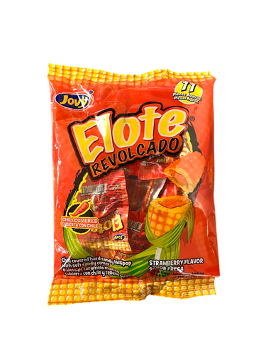 Jovy Elote Revolcado Chili Covered Lutscher 170g (Mexiko)