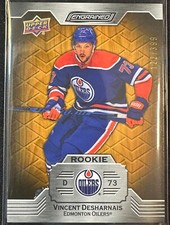 2023-24 UPPER DECK ENGRAINED VINCENT DESHARNAIS OAK SP RC PARALLEL #122 #122/399
